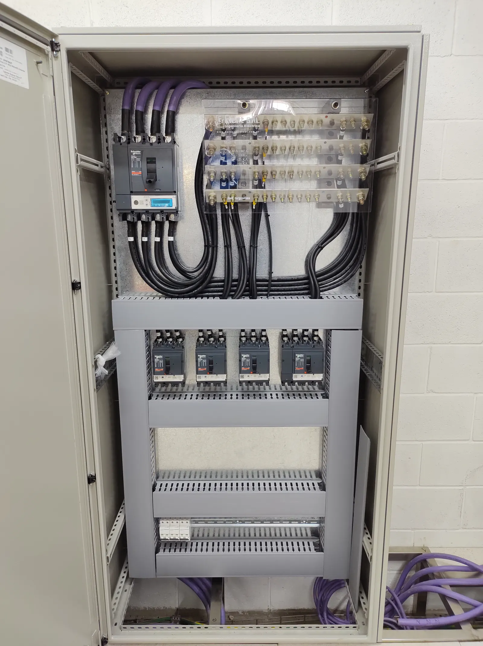 Instalación eléctrica en planta de proceso